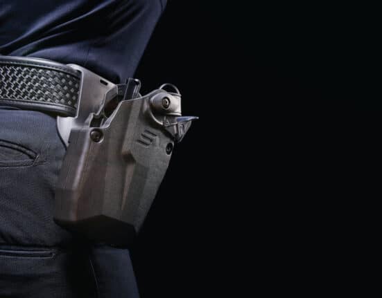 Photo Courtesy of The Safariland Group®- The SafariVault’s design reduces flex and increases crush resistance to safeguard the ALS™ mechanism.