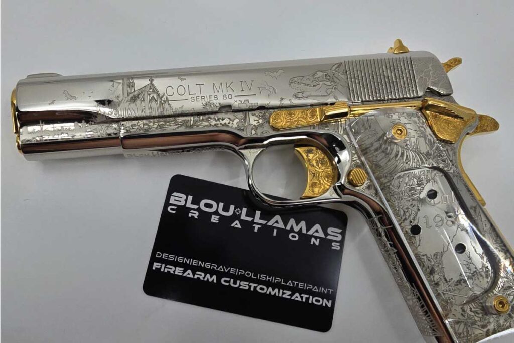 GUNBROKER SELLER SPOTLIGHT: A Look Inside the GunBroker.com Marketplace | BLou Creations, LLC Colt MK IV